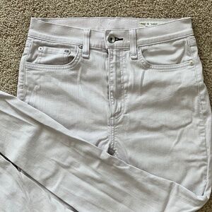 Rag and bone lilac jeans size 27